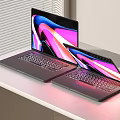Notebook 3d model