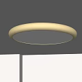 Cream style simple ceiling lamp 3d model