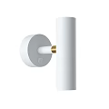 Modern Wall Lamp Sleek Design With Black White Metal Accents And Wall Mounted