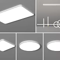 Modern Ceiling Lamp Living Room Lamp New Simple Atmosphere Minimalist Home Bedroom Main Lamp Tianmeow Smart Ceiling Lamp 3d model