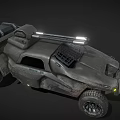 Industrial LOFT Military Vehicle Predator Military Vehicle 3d model