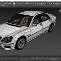 Mercedes-Benz Black Mercedes-Benz Car Black Car Mercedes-Benz S-Class Car Premium Car Mercedes-Benz Super Realistic High Precision Movie Class 3d model