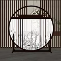 Screen partition 3d model