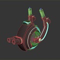 Lightweight motorcycle single-wheel motorcycle 3d model