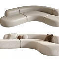 Modern Multiplayer Sofa 3d model