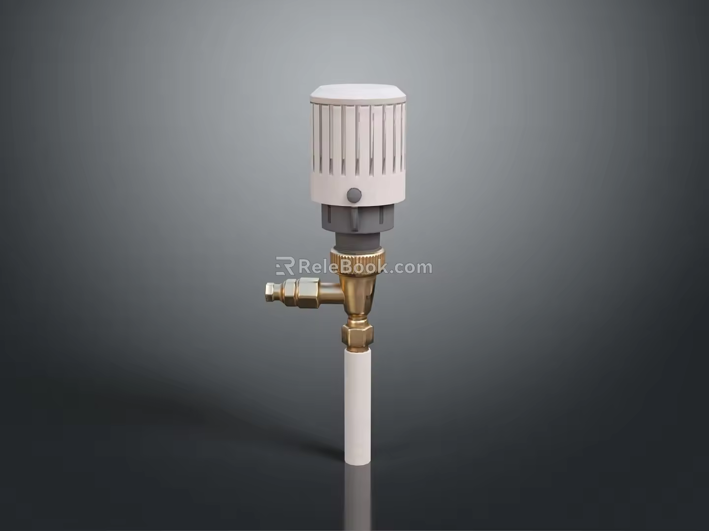 Pipe water pipe valve iron pipe fitting flange tee joint pipe water pipe valve 3d model
