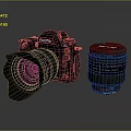 High Performance RedPix Digital Camera With Professional Lens For Photography Gear