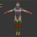 Game and Movie Character Wearing Golden Armor With Helmet and Ornate Details