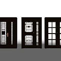 Various Modern Security Doors With Glass Panels And Decorative Grilles
