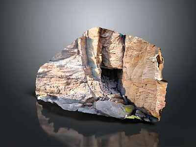 Natural Wood Stone Material Featuring Intricate Surface Texture And Detailed Structure 3d model