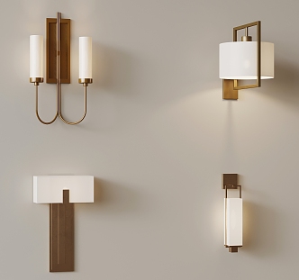 New Chinese Wall Lamp Wall Lamp 3d model