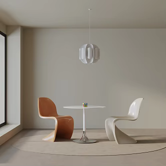 Modern table combination 3d model