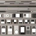 Various Electronic Control Panels And Switch Components For Home Devices