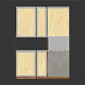 Wooden Kitchen Cabinets With Multiple Storage Units And White Countertop Design