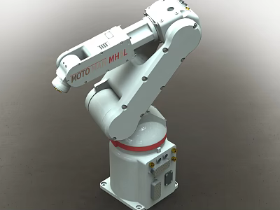 Yaskawa MOTOMAN robot model MH5L mechanical arm 3d model
