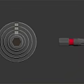 Modern screwdriver multi-head screwdriver flat screwdriver Phillips screwdriver 3d model