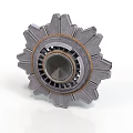 Mechanical Gear Component For Industrial Equipment With Metal Construction And Teeth Design