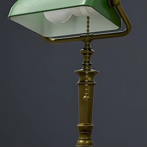 Table lamp 3d model