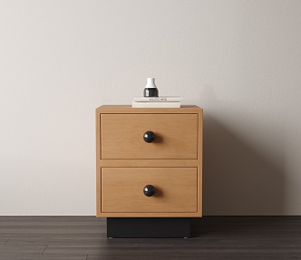 Modern medieval bedside table 3d model