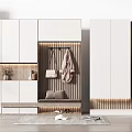Modern shoe cabinet 3d model