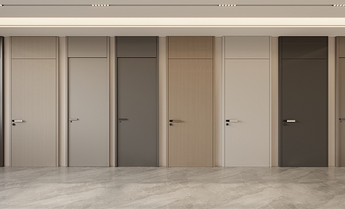 Modern door 3d model