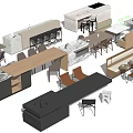 Modern Dining Table Combinations With Wooden Tables And Various Chairs