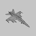 Hornet Fighter 3d model