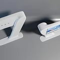 Modern all-in-one technology interactive touch screen 3d model