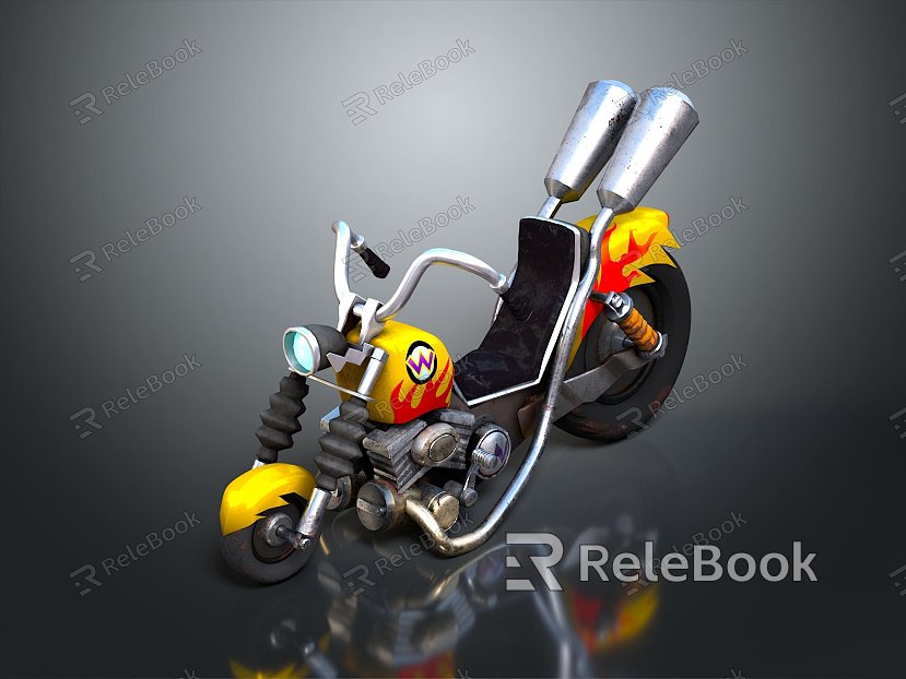 Motorcycle Two-wheeled Motorcycle Cross-country Motorcycle Road Race Motorcycle Motor Vehicle Transport model