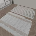 Modern Moulding Carpet 3d model