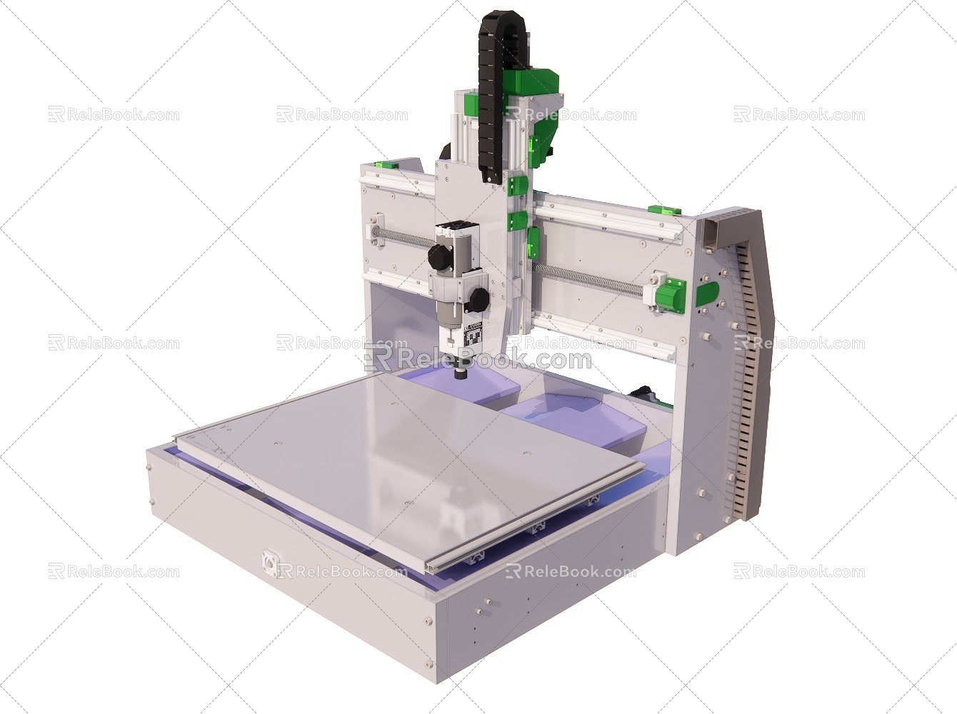 Mini CNC 80 65 20 v1 3d model