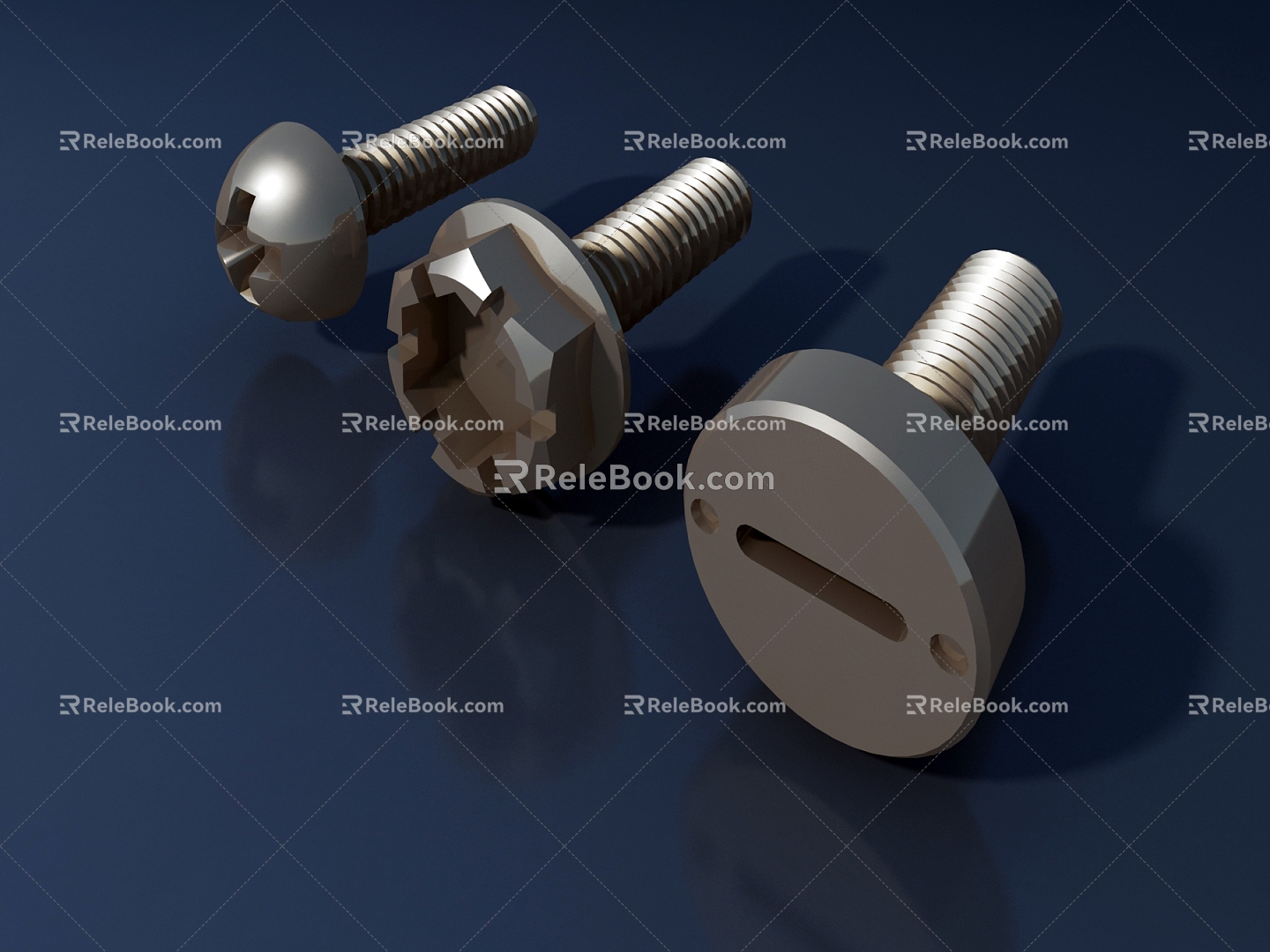 1030 screw 3d model