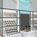 Skin Care Experience Store Skin Care Display Beauty Makeup Experience Store Cosmetic Store Cosmetic Cabinet Technology Skin Care Beauty Store 3d model