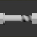 Screw Nut Pan Head Screw Round Head Screw Cylindrical Head Screw Countersunk Head Screw Flat Head Screw 3d model