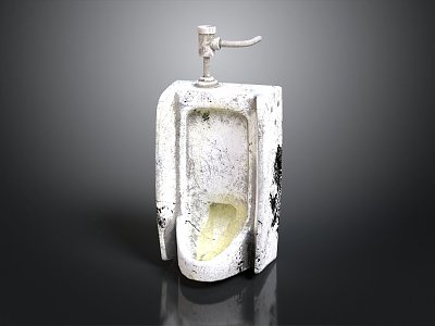 Urinal Toilet Cartoon Toilet Cartoon Bathroom Cartoon Toilet 3d model