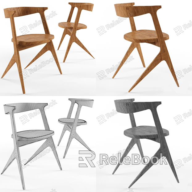 Modern Dining Chair model