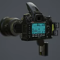 Nikon Digital Camera With Lens Lens Caps And Memory Card Accessories