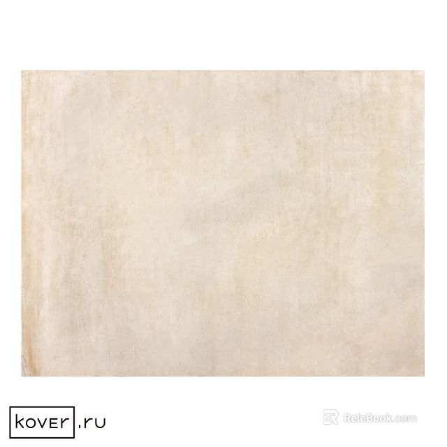 Beige Square Rug with Soft Texture Ideal for Living Room and Bedroom Home Decor 3d model 