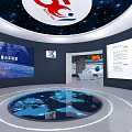 Science and Technology Space Universe Solar System 3d model