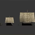 Traditional Wooden Boat Models With Sails In Various Sizes And Handcrafted Design
