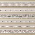 Gypsum Cornice Various Decorative Patterns And Textured Styles For Interior Design