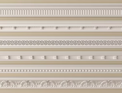 JIANO GYPSUM LINE GYPSUM COMPONENT LINE 3d model