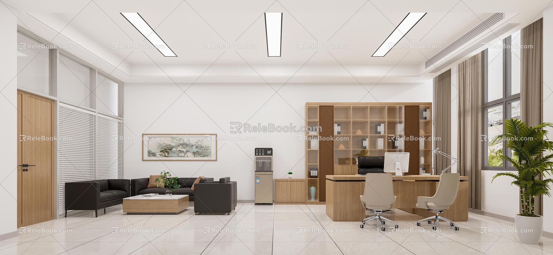 Chairman's Office 3d model