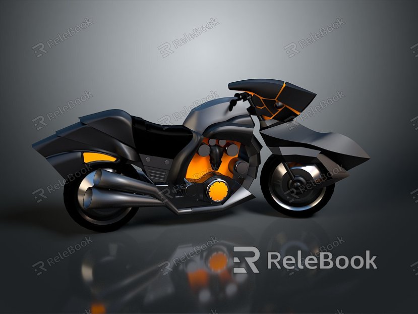 Motorcycle Two-wheeled Motorcycle Cross-country Motorcycle Road Race Motorcycle Motor Vehicle Transport model