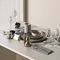 Tableware suit 3d model