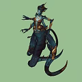 Characters 3d model