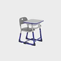 Durable Adjustable Student Desk And Chair Set With Space Saving Storage Basket For School Classroom