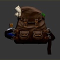 Camping backpack travel bag travel backpack backpack camping bag mountaineering bag hiking backpack travel bag 3d model