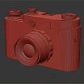 Modern Camera SLR Camera Card Machine 3d model