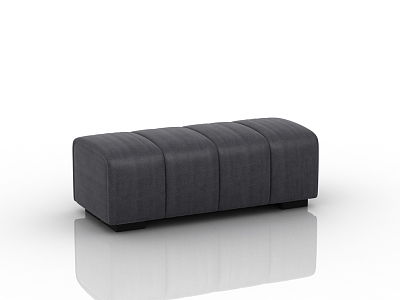 American foot couch 3d model